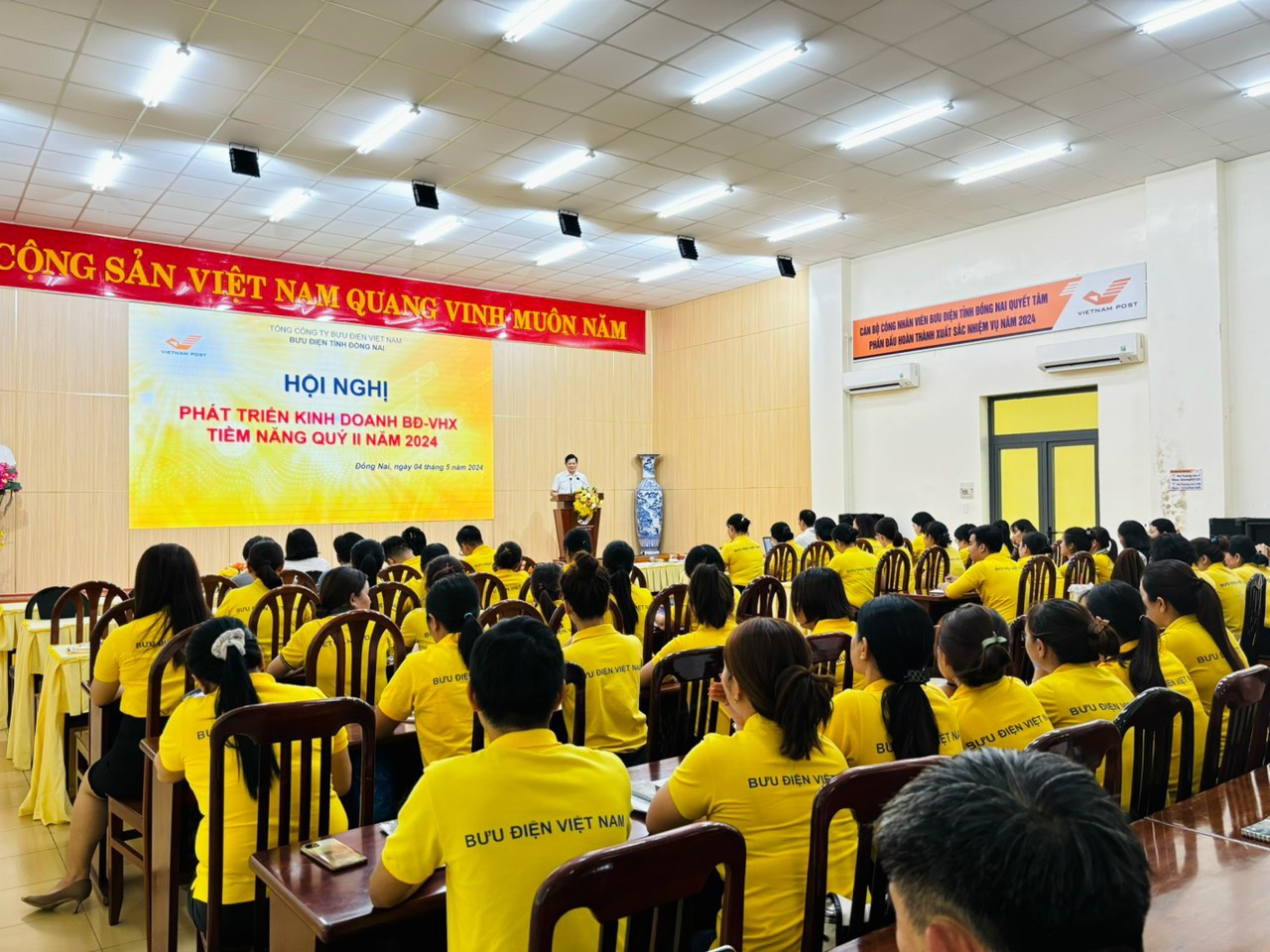 Bưu điện tỉnh Đồng Nai đã tổ chức Hội nghị Phát triển kinh doanh BĐ-VHX tiềm năng Quý II năm 2024